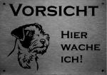 Parson Russell Terrier | Edelstahl Warnschild